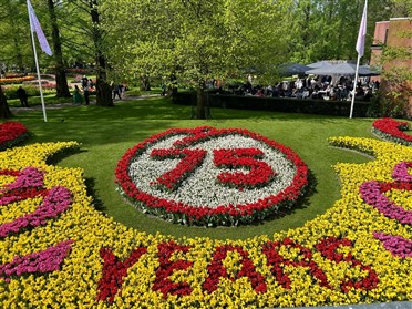 Keukenhof Garden celebrates its 75th Anniversary