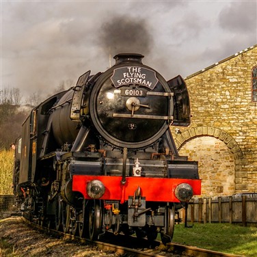 Bury & Ride Behind the Flying Scotsman